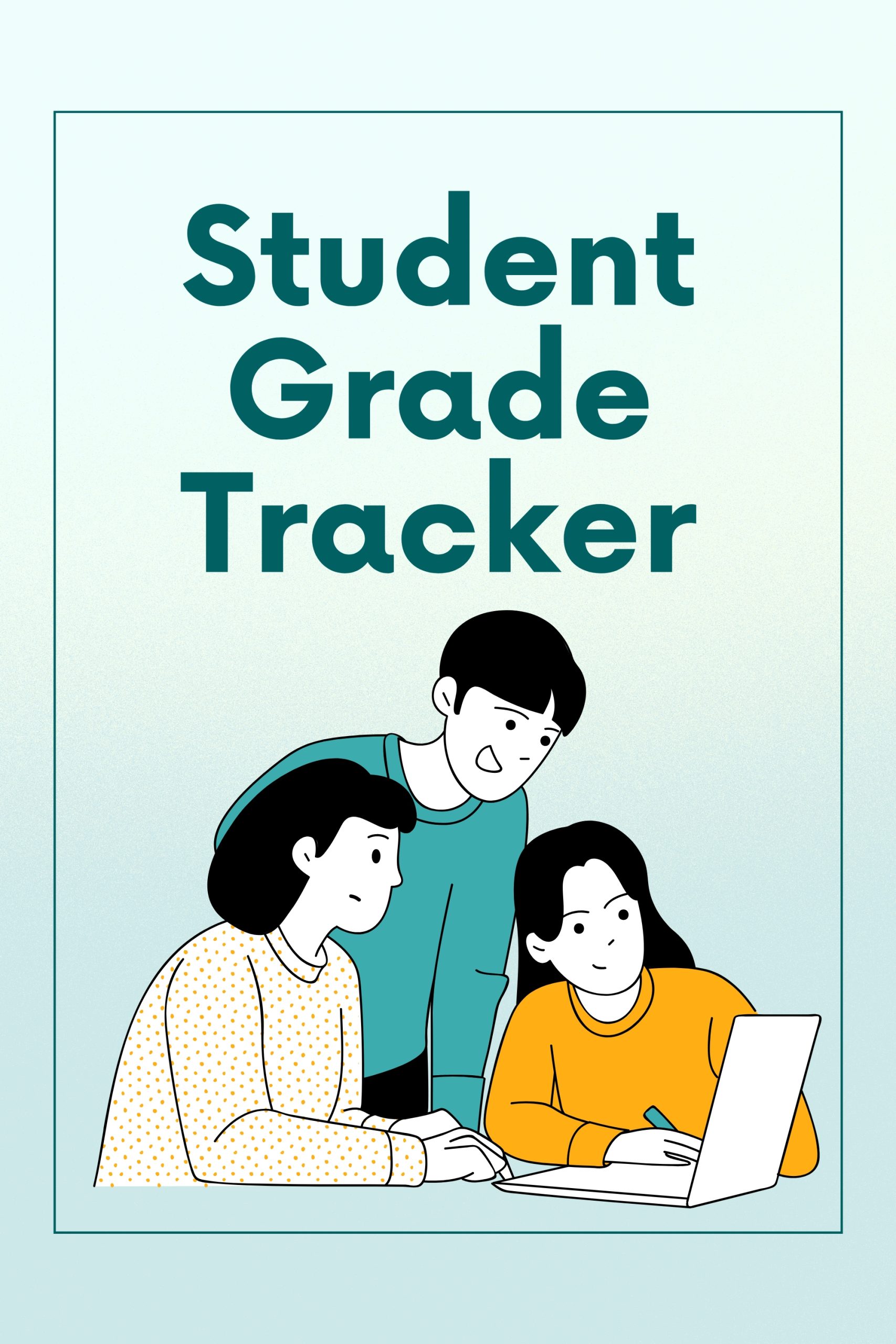 Student Grade Tracker 6×9