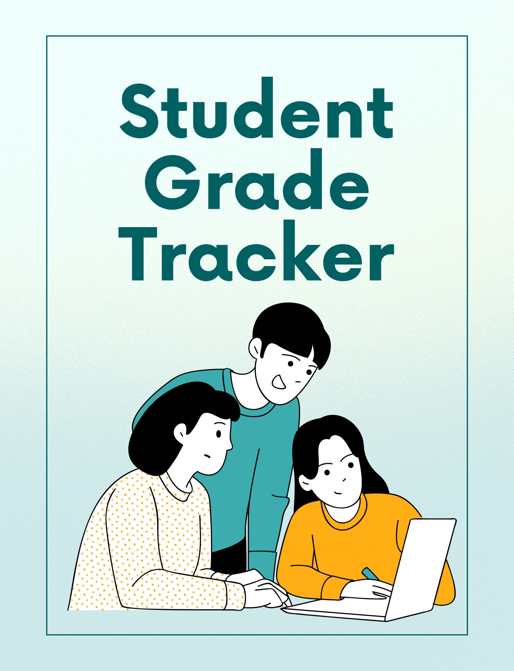 Student Grade Tracker 8.5×11
