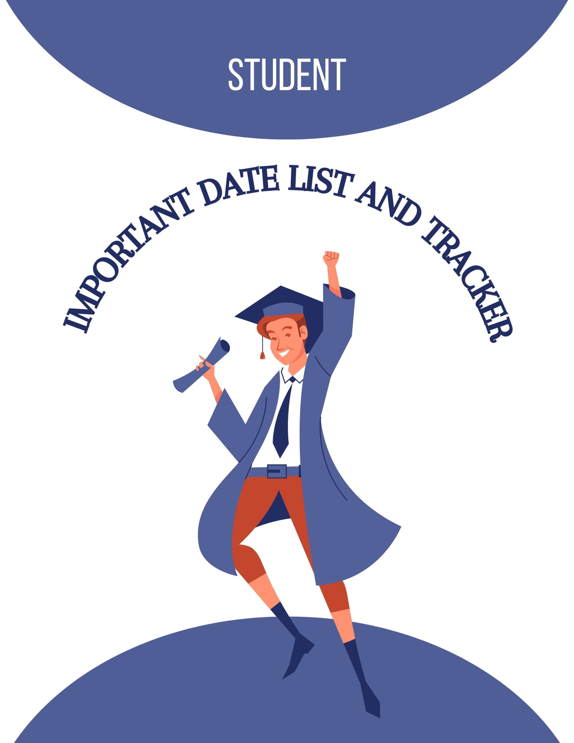 Student Important Date List and Tracker