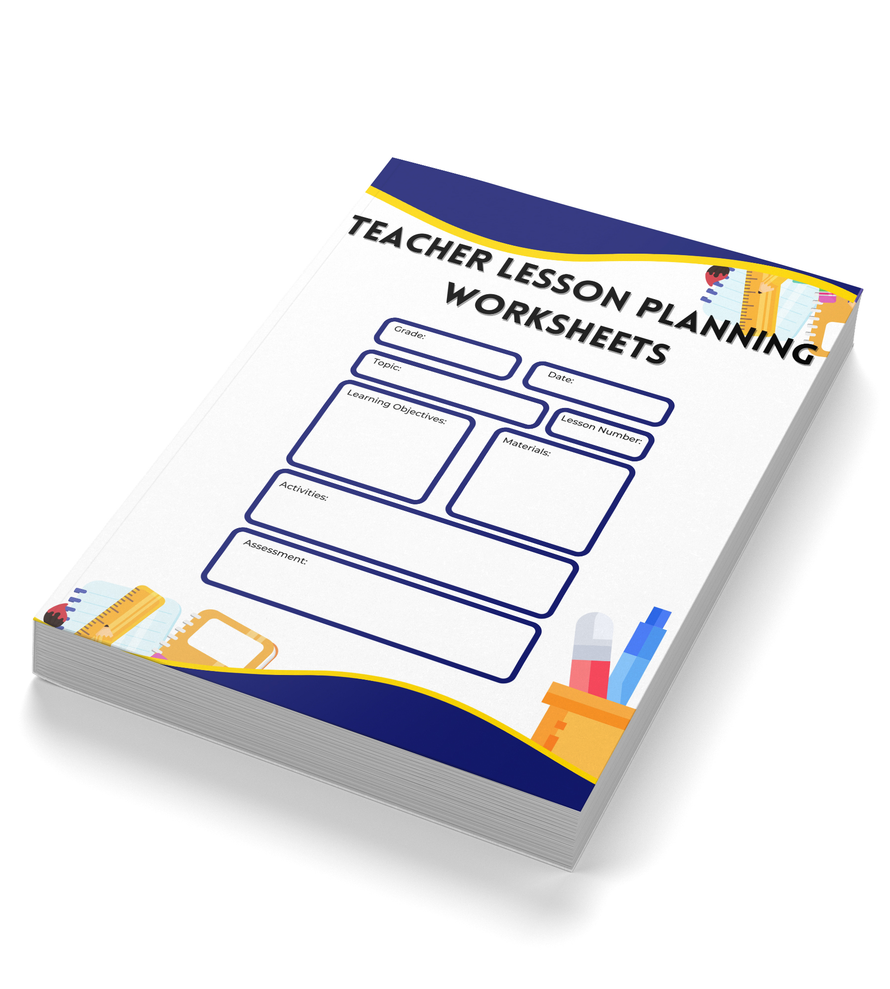 Teacher Lesson Planning Worksheets