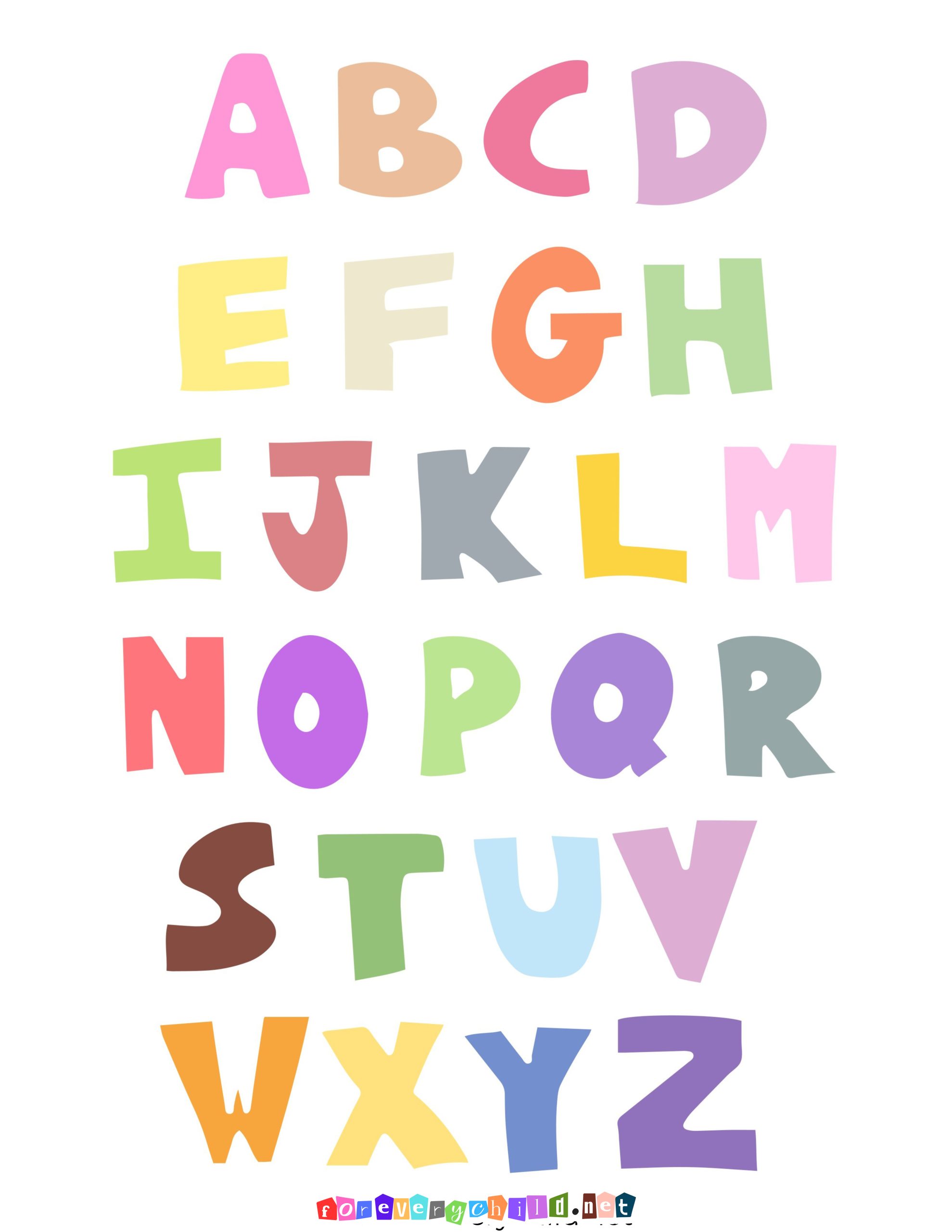 The Alphabet Poster 4