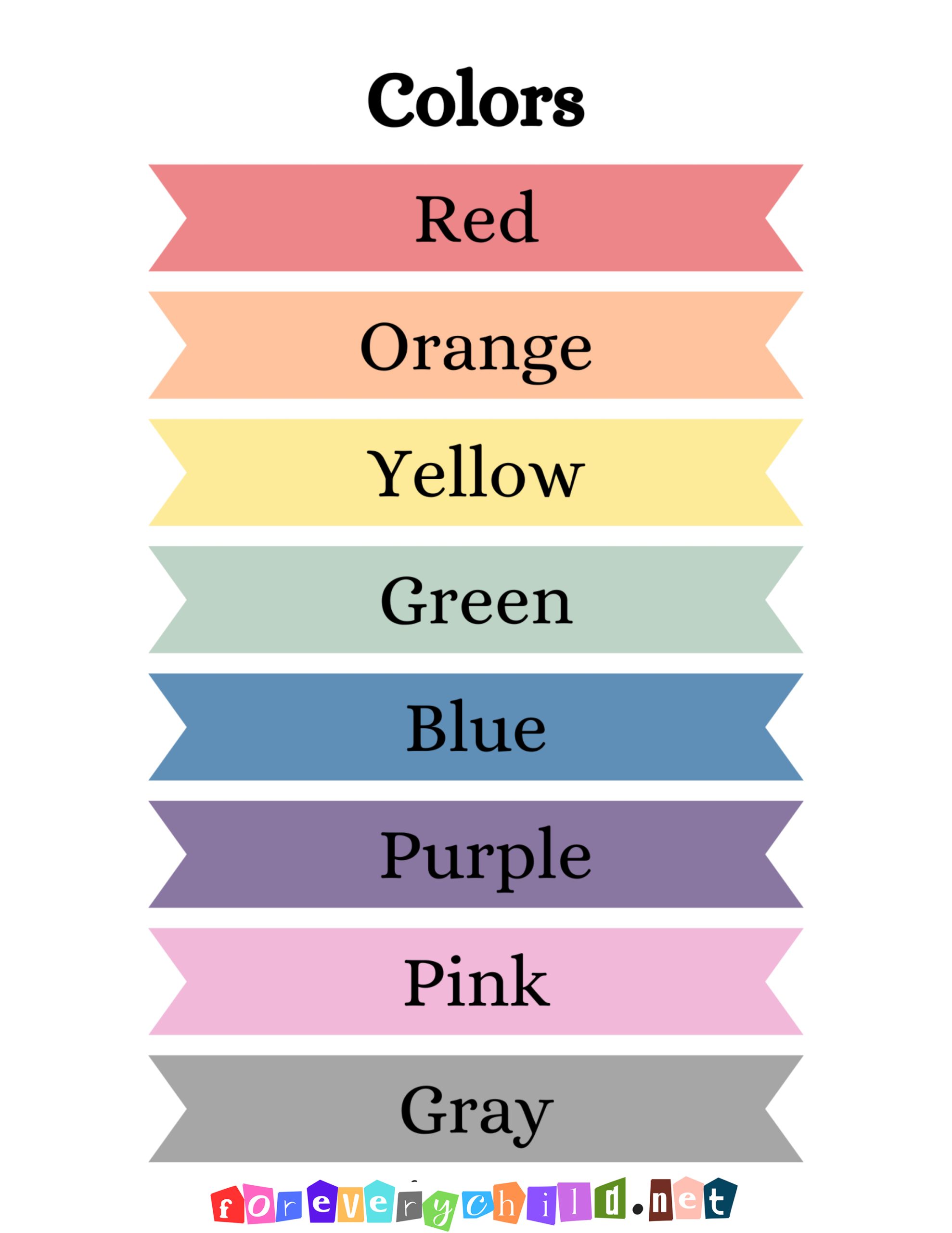 The Colors Poster