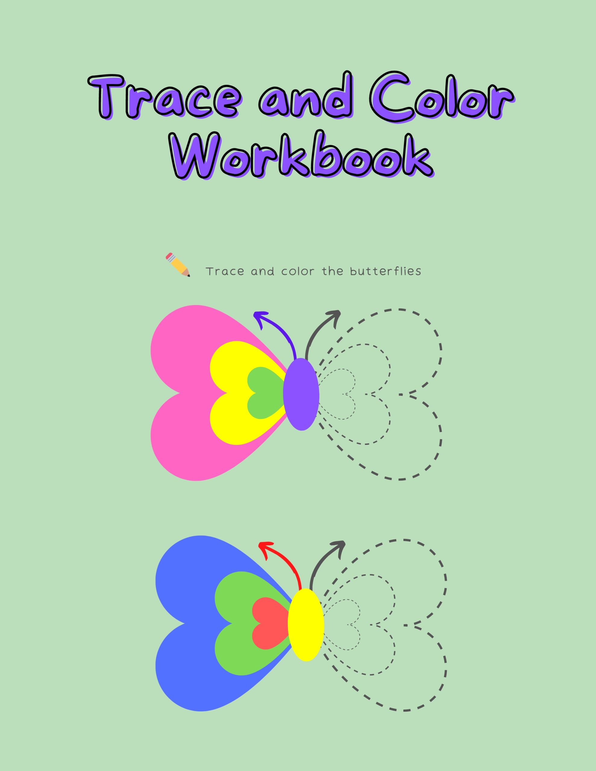 Trace and Color Workbook