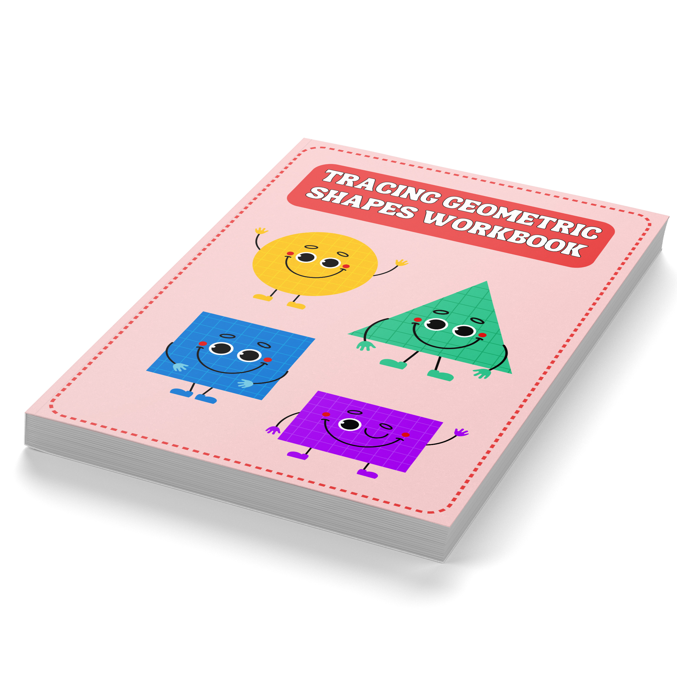 Tracing Geometric Shapes Workbook