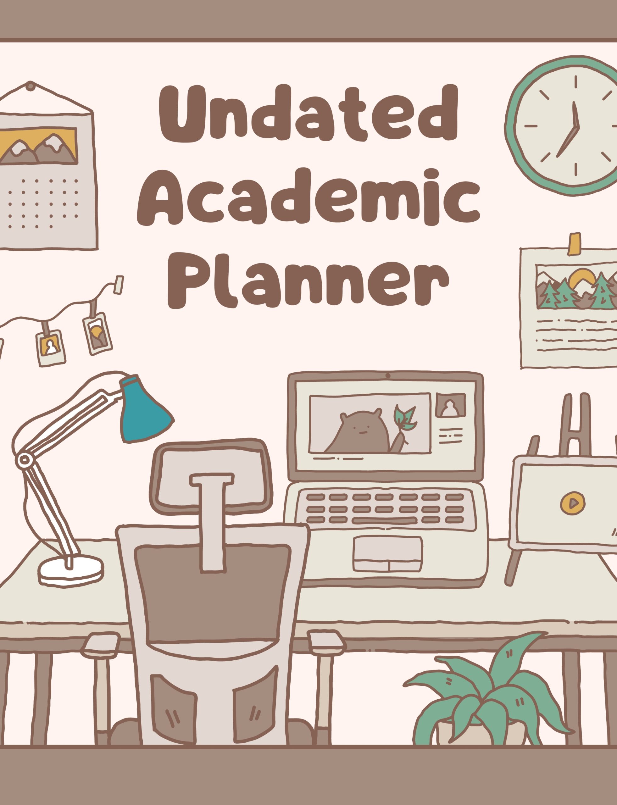 Undated Academic Planner