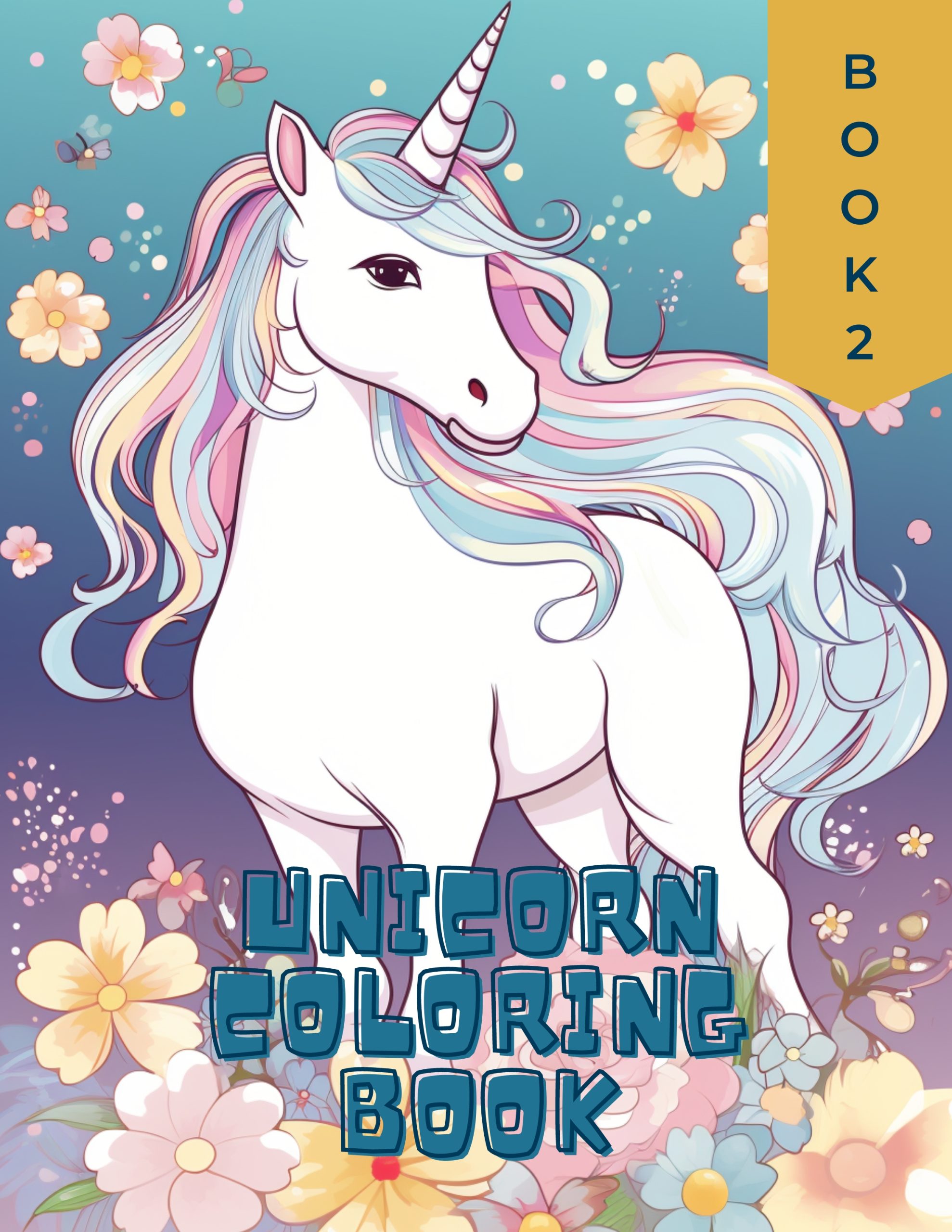 Unicorn Coloring Book for Kids 2