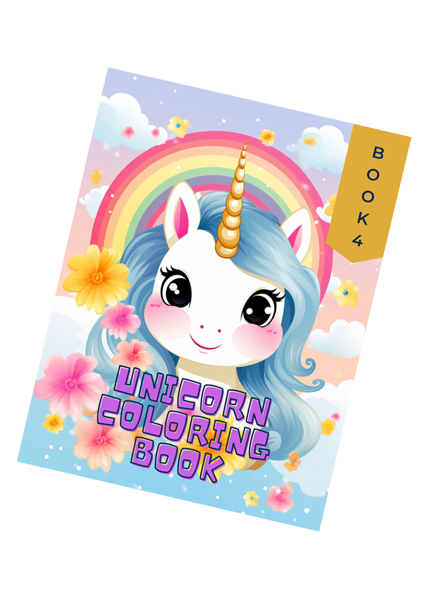 Unicorn Coloring Book for Kids 4