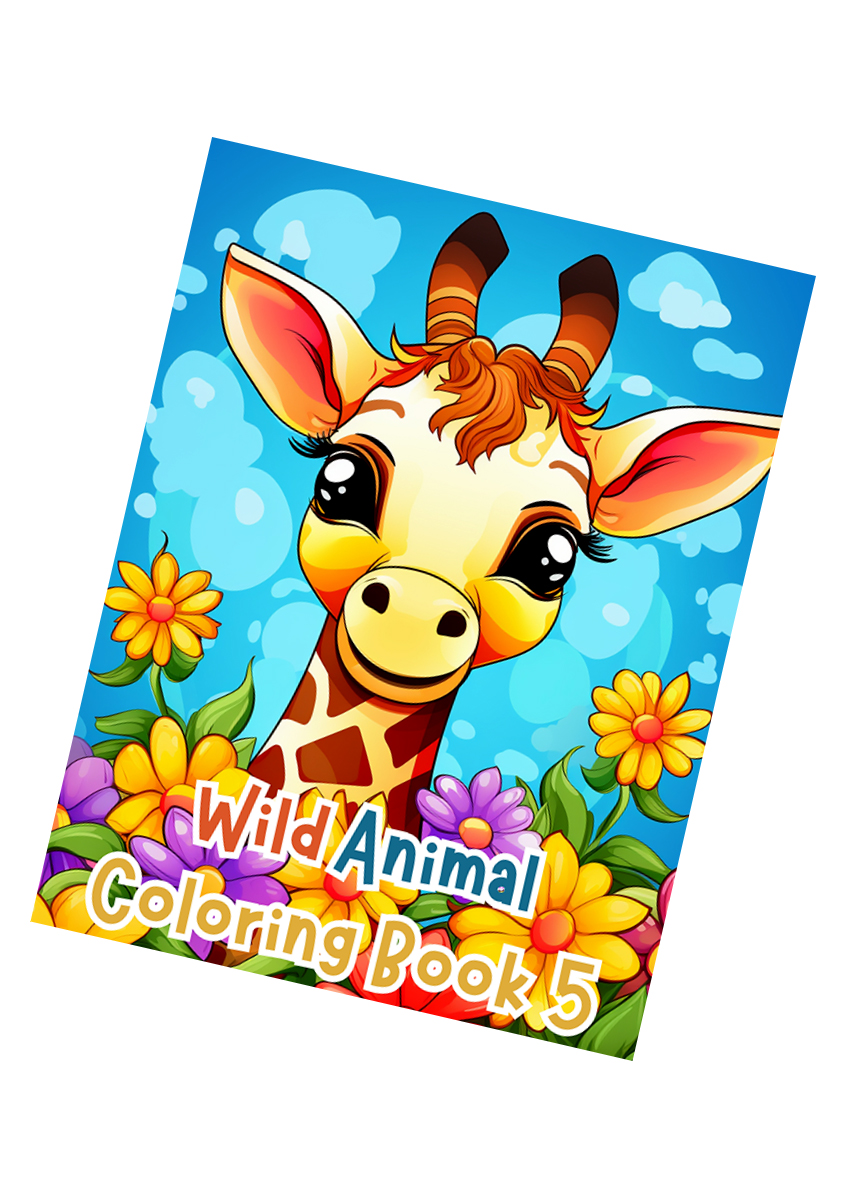 Wild Animal Coloring Book 5