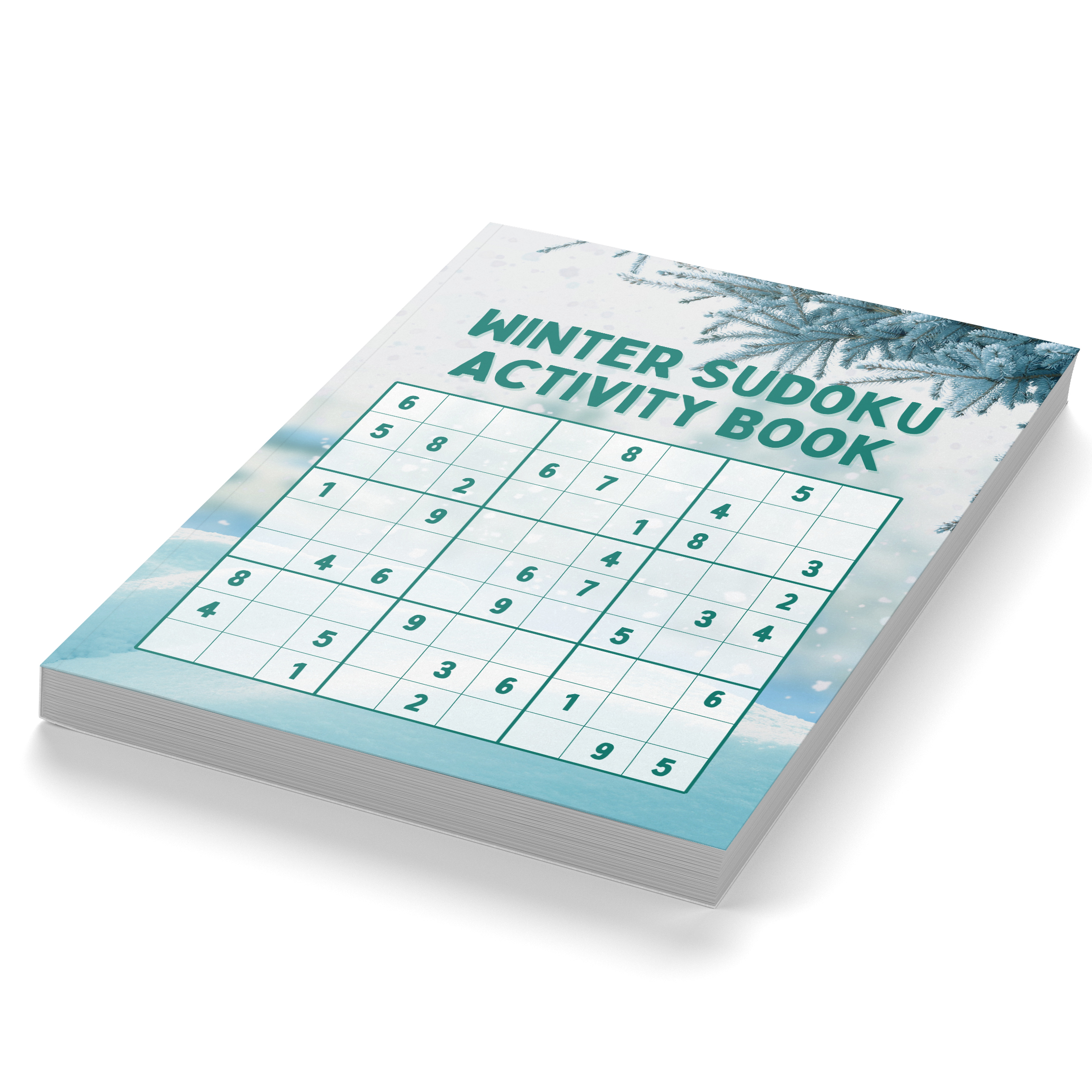 Winter Sudoku Activity Book