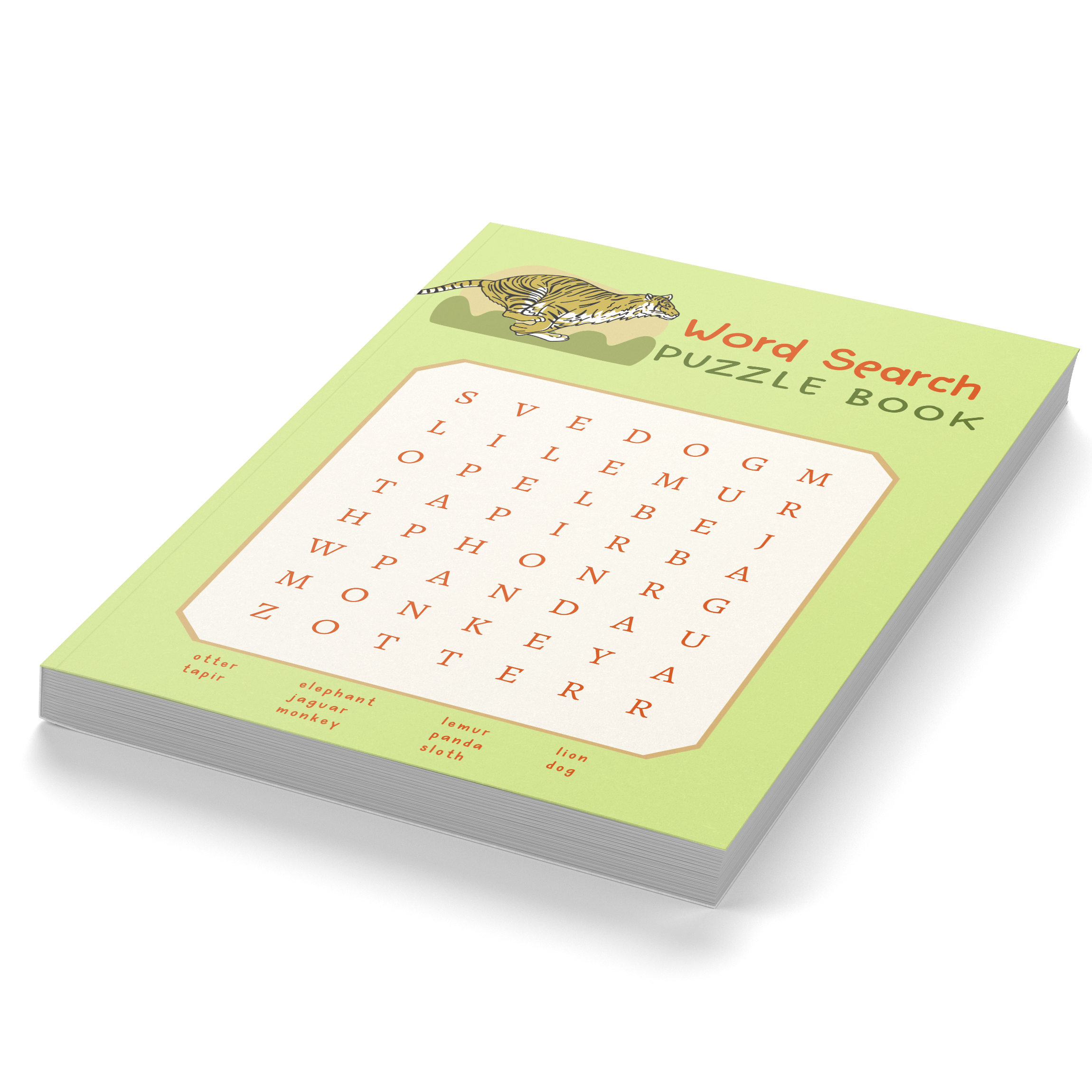 Word Search Puzzle Book