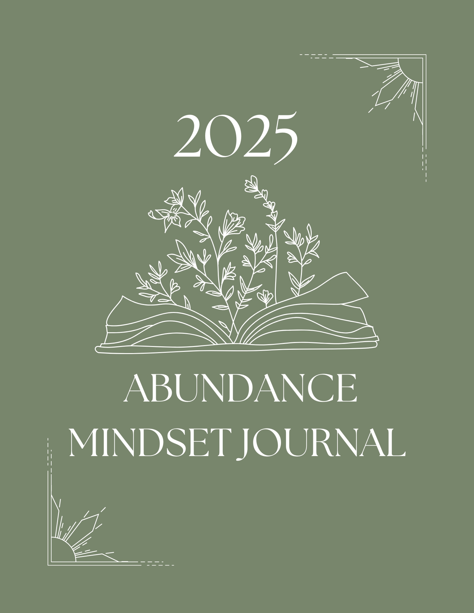 2025 Abundance Mindset Journal