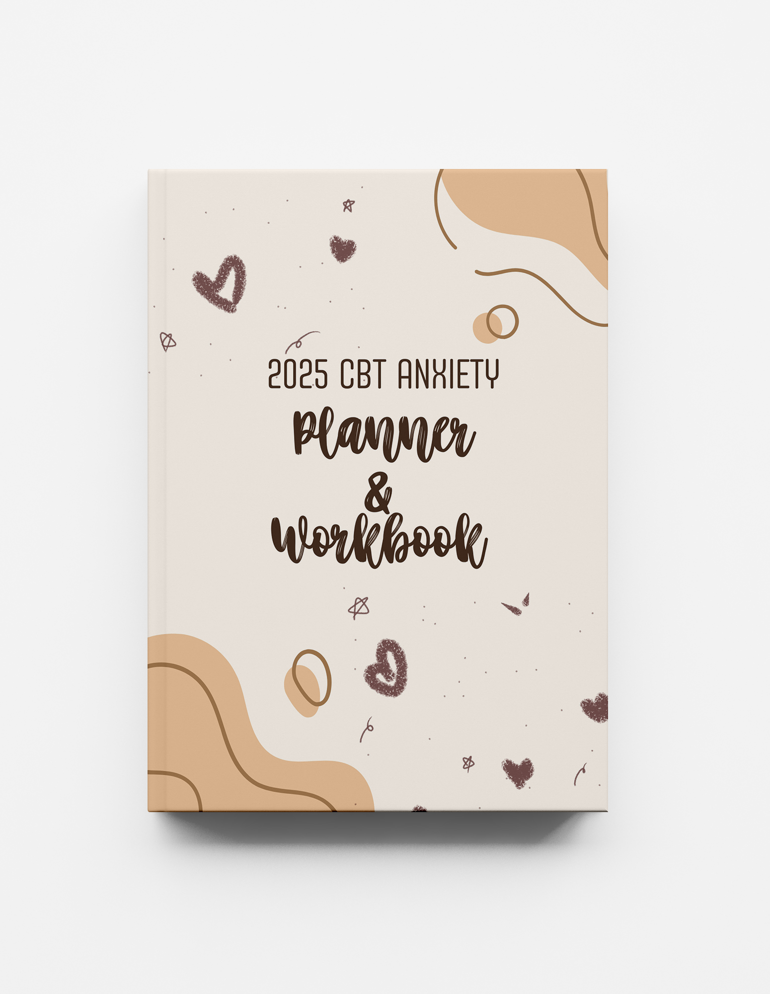 2025 CBT Anxiety Workbook and Journal
