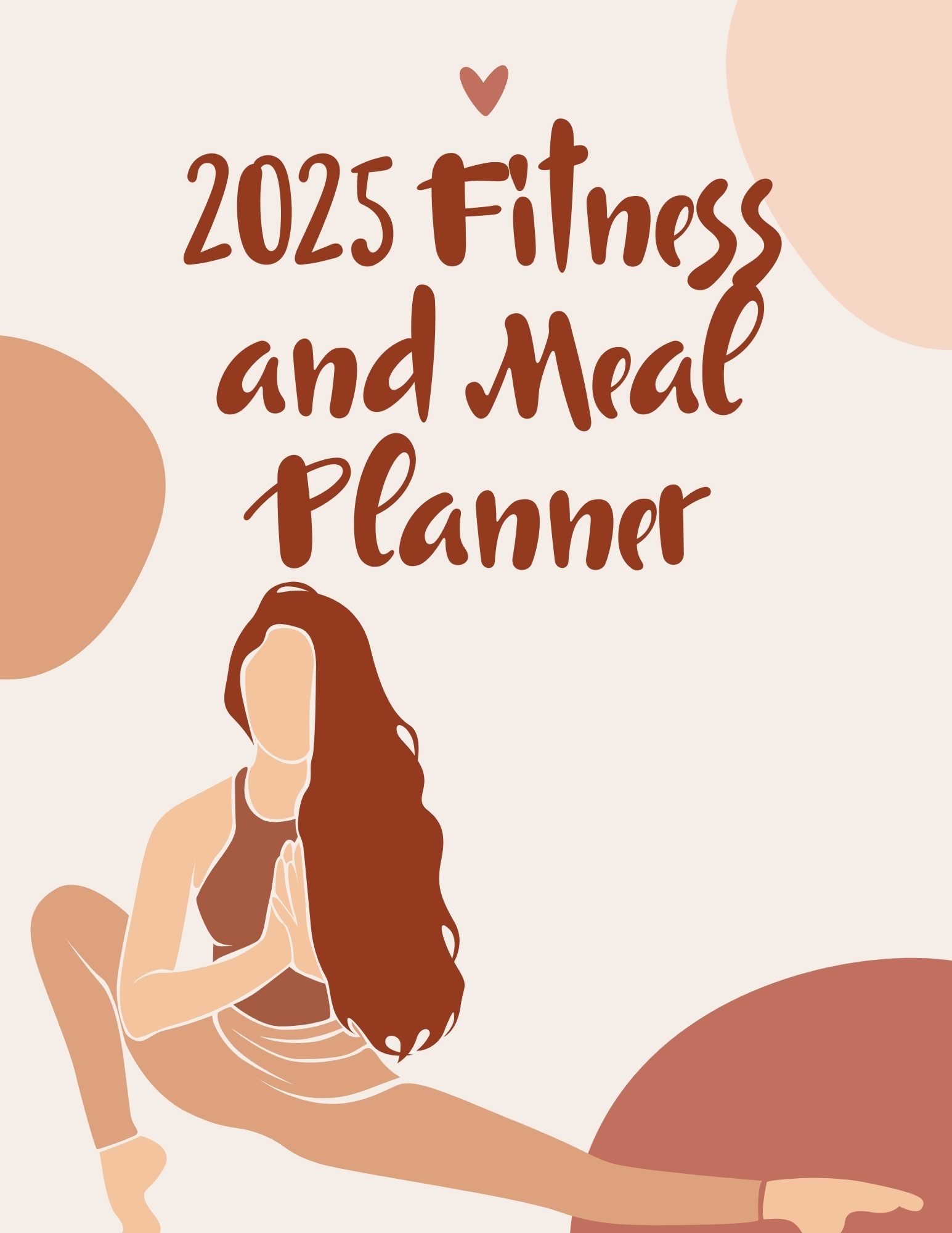 2025 Fitness and Meal Planner for Women