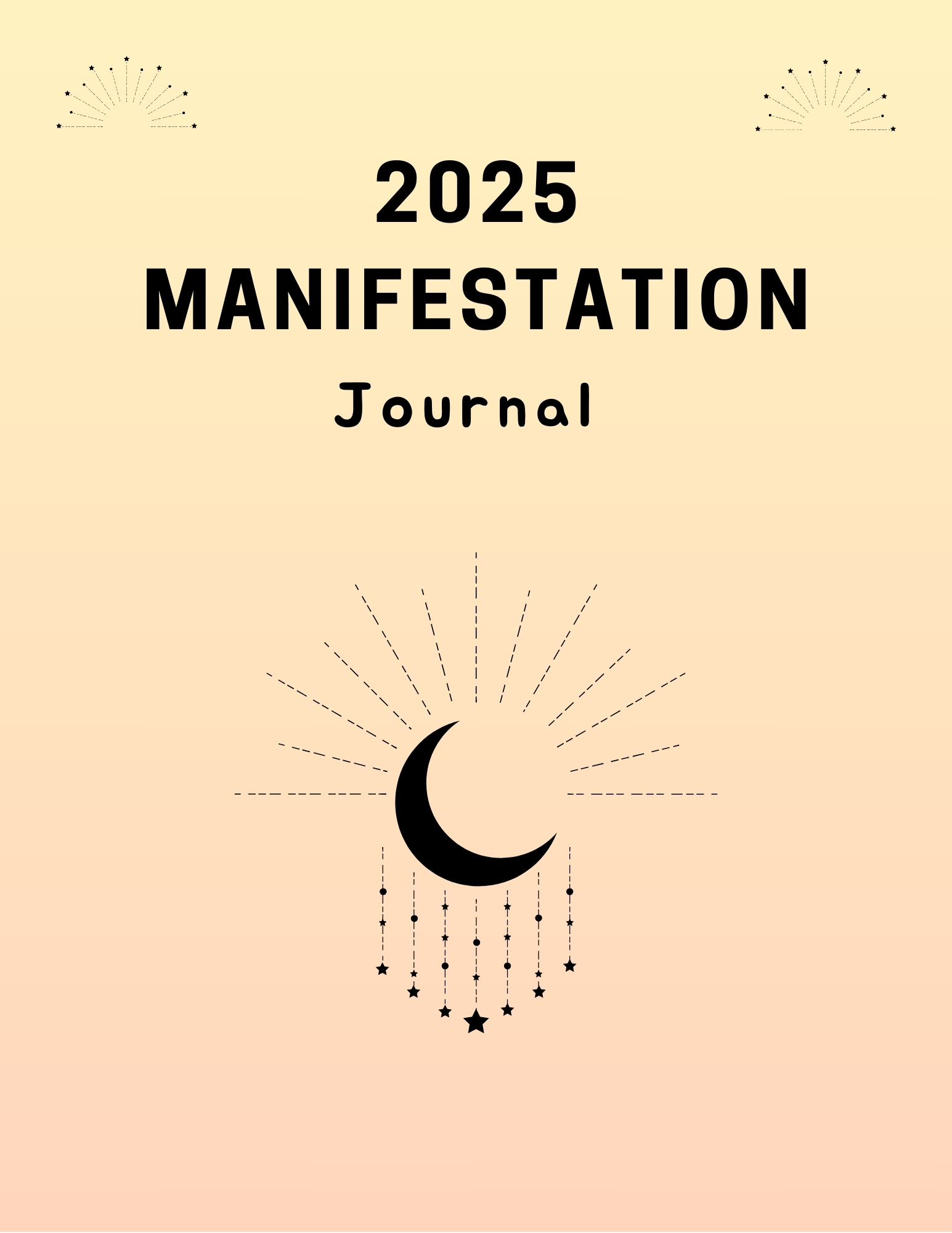2025 Manifestation Journal