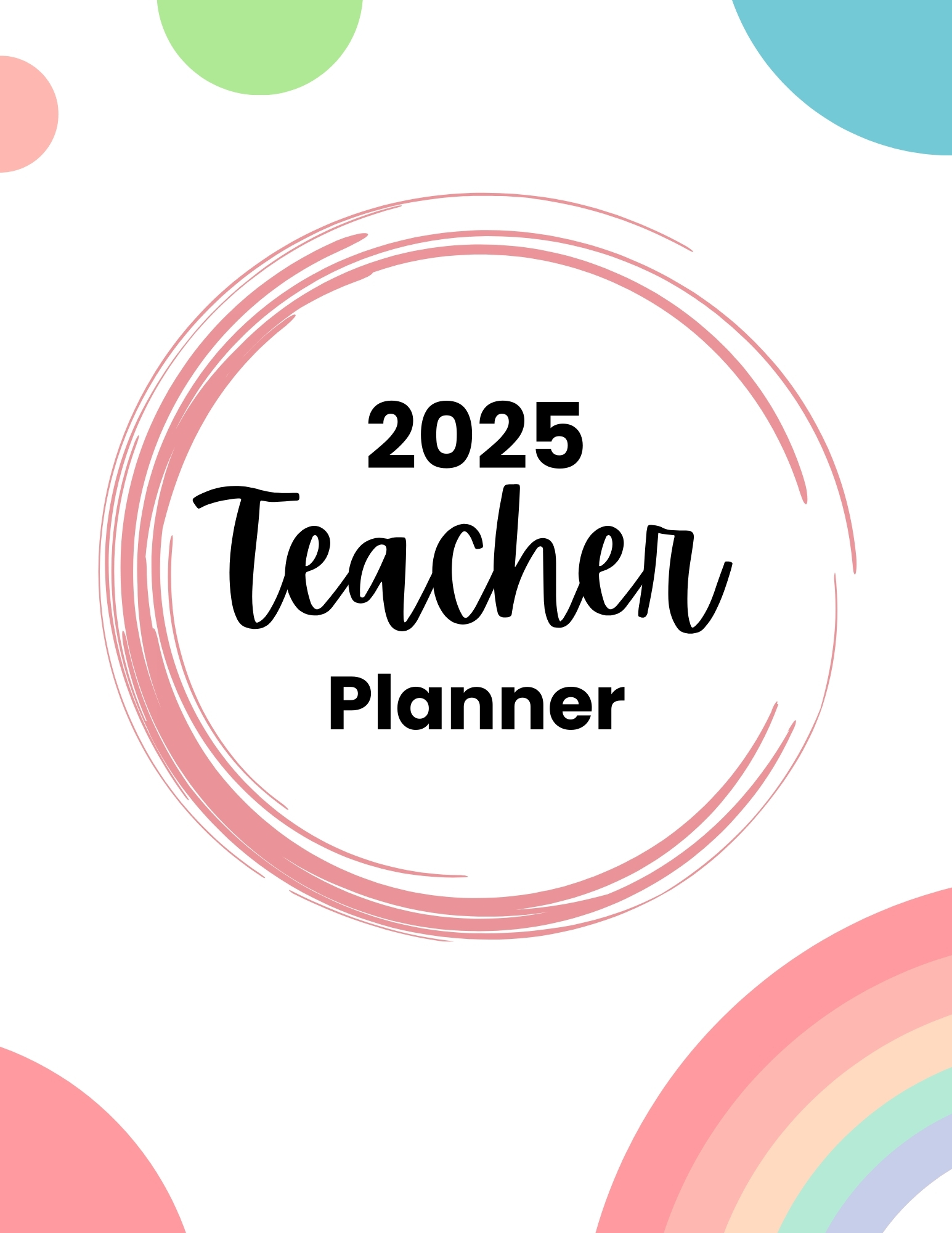 2025 Teacher Planner