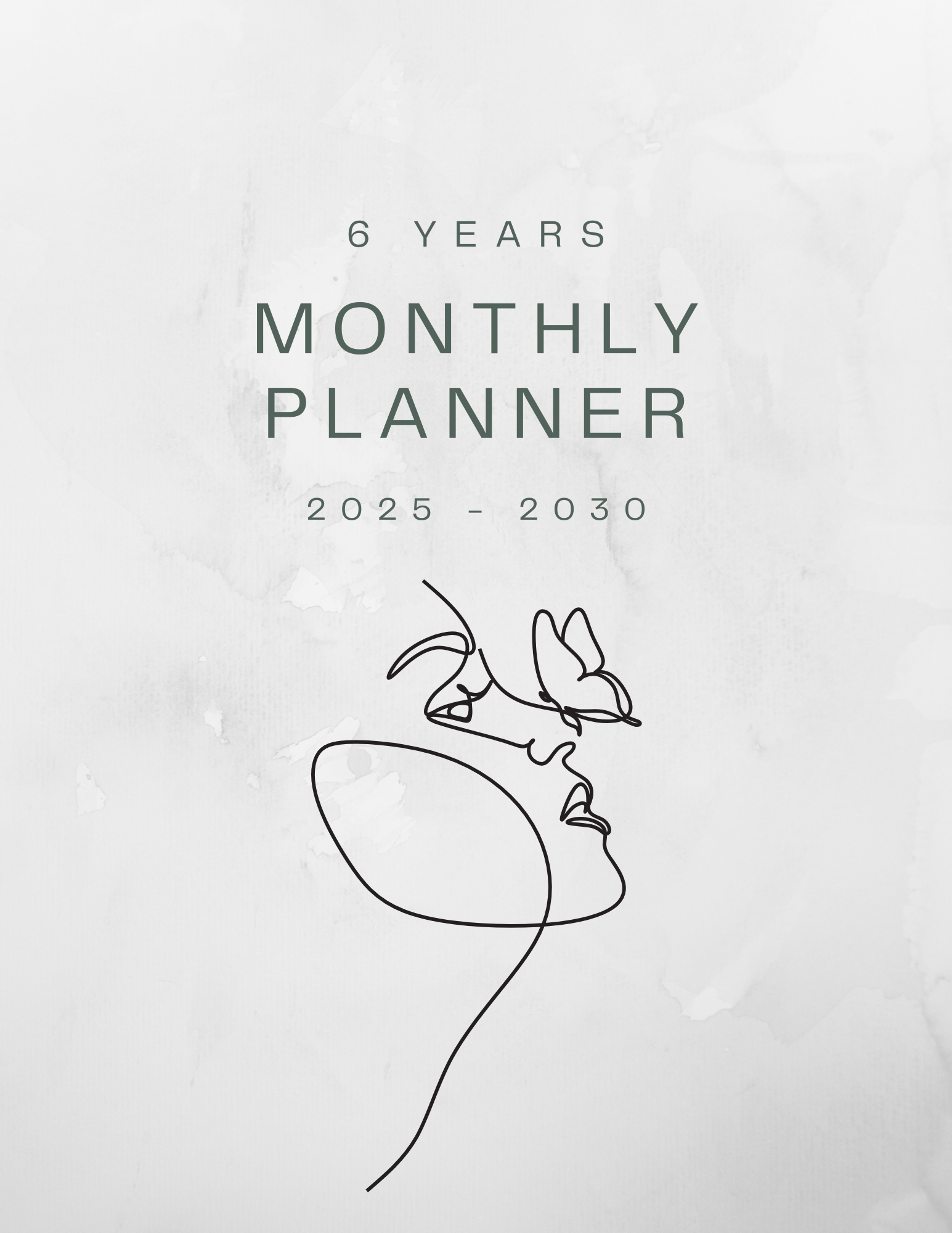 The 6-Year Monthly Planner (2024-2029)