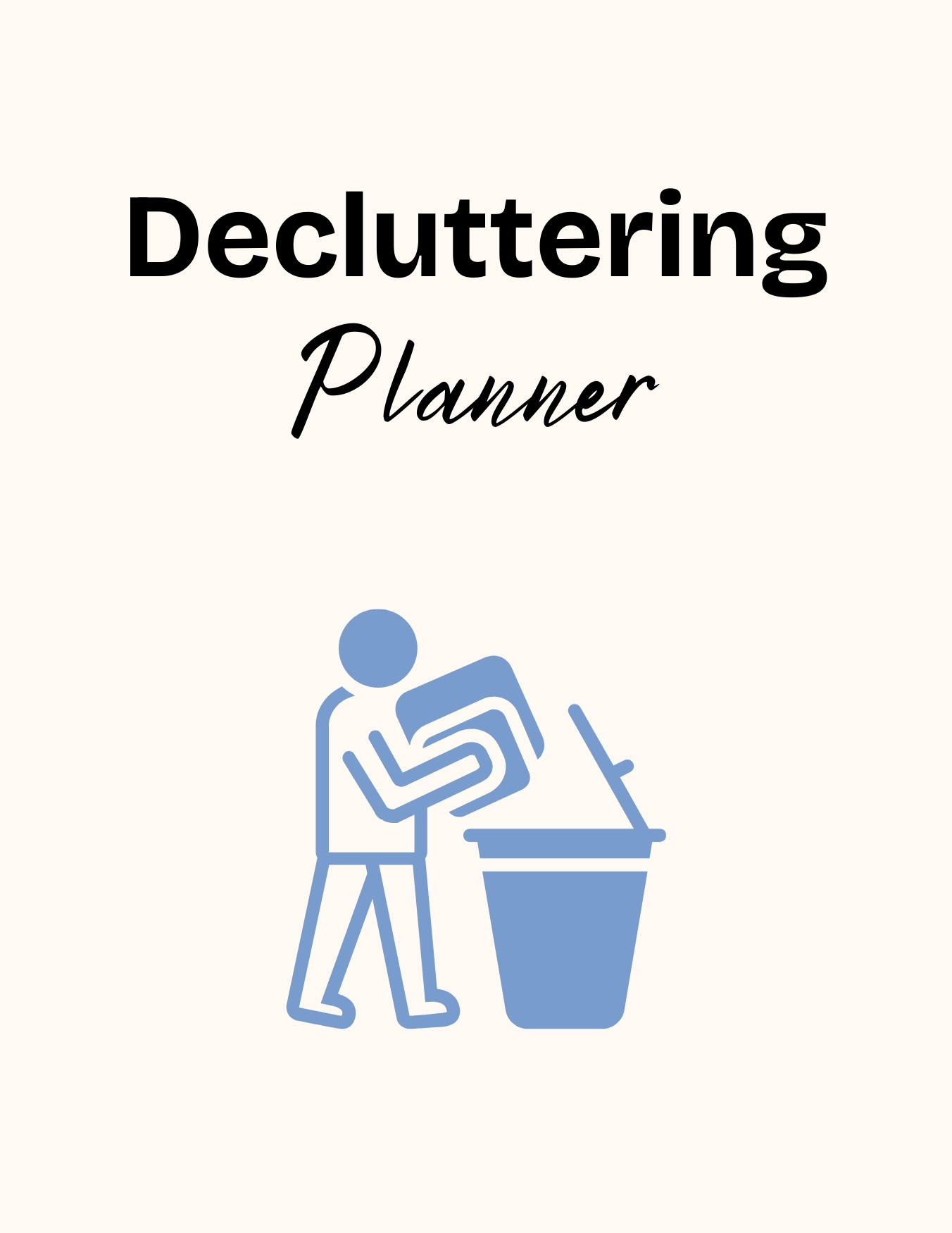 Decluttering Planner