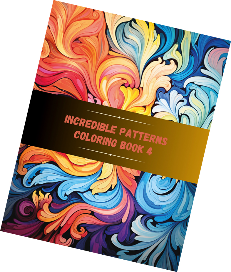 Incredible Patterns Coloring Book 4