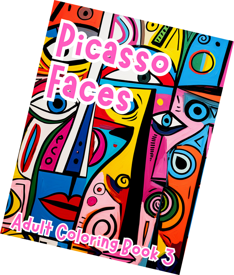 Picasso Faces Coloring for Adults Book 3