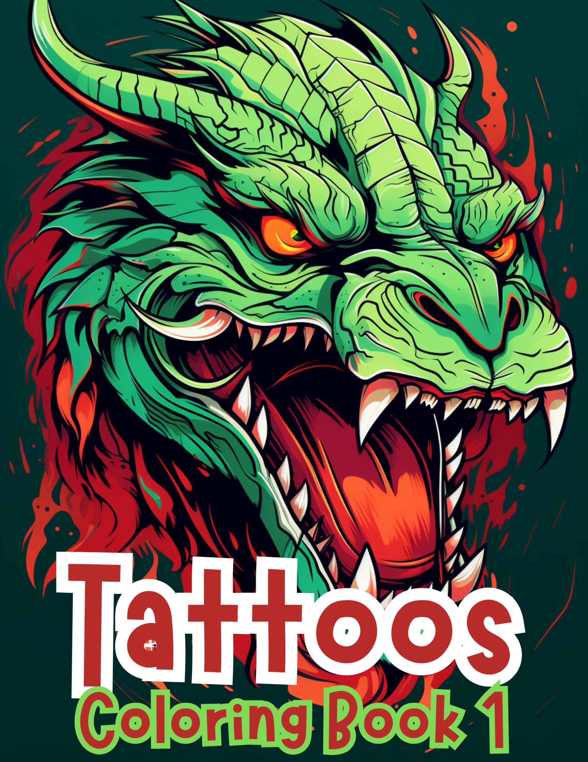 Tattoos Coloring Book