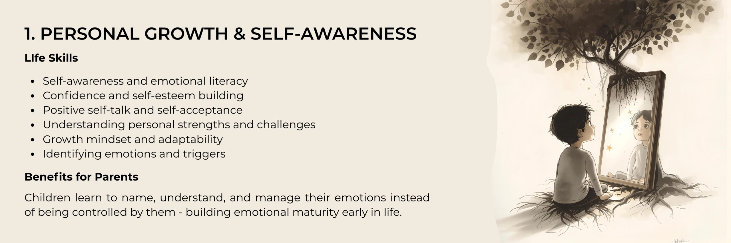 1. PERSONAL GROWTH & SELF-AWARENESS