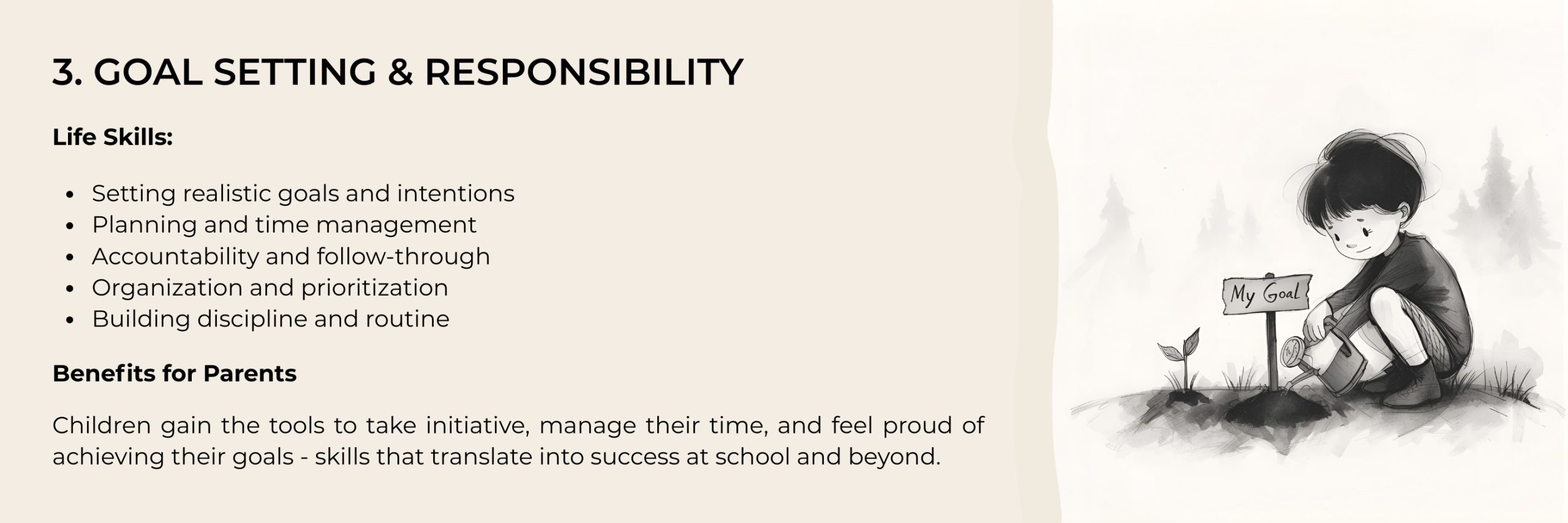 3. GOAL SETTING & RESPONSIBILITY