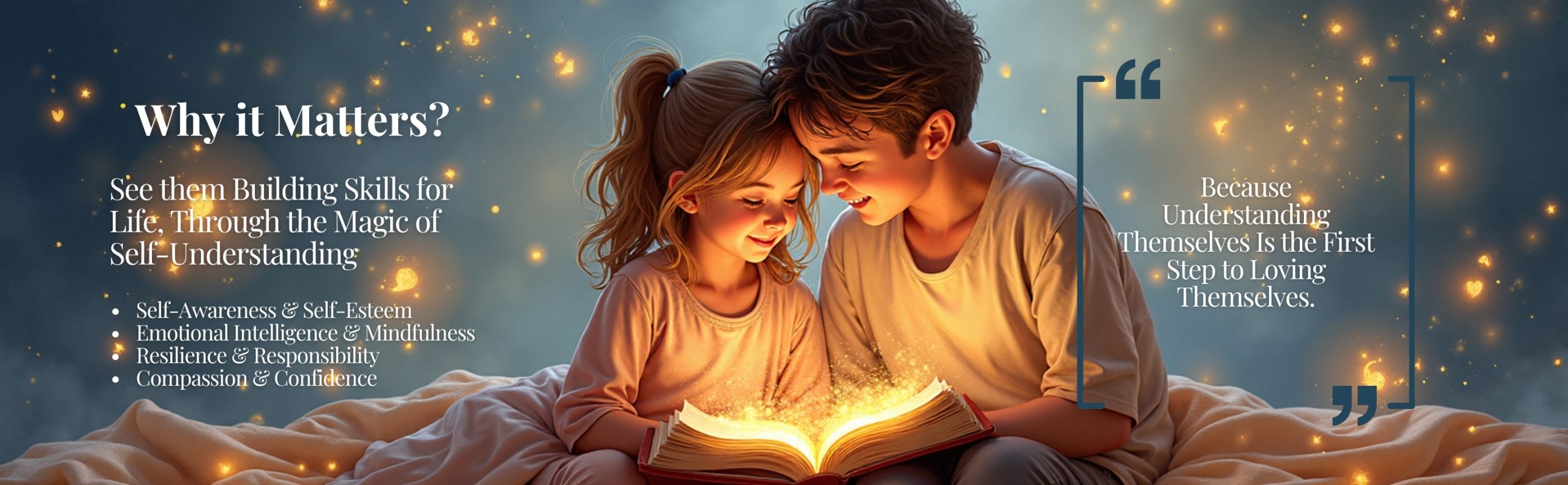 KDP Author A+Content – 9. Banner 5 – The Benefits (“Why It M